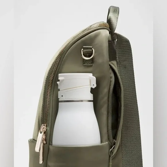 Lululemon City Essentials Small Backpack 10L Bay Leaf Green NWT - Picture 4 of 10